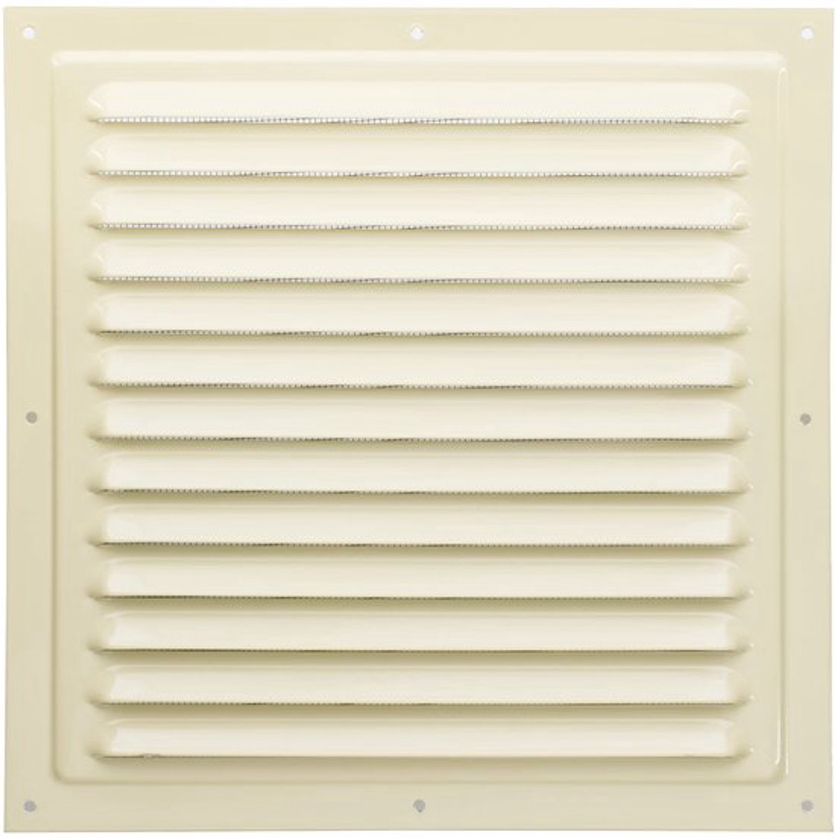 Ventilatierooster Metalen - 25 x 25 cm - Insectennet - Afsluitbaar - Diverse Kleuren - Duurzaam