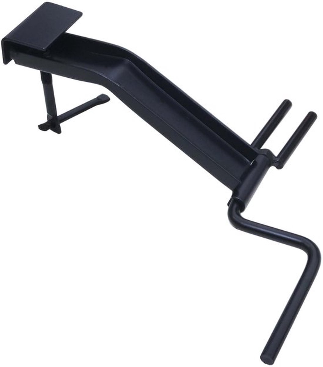 Cargo Strap Winder - Zwart Poeder Gecoat Staal - Geschikt voor Banden tot 4" - Handig voor Aanhangwagens - Gemakkelijk te Monteren - Duurzaam en Roestbestendig - Bandenoproller