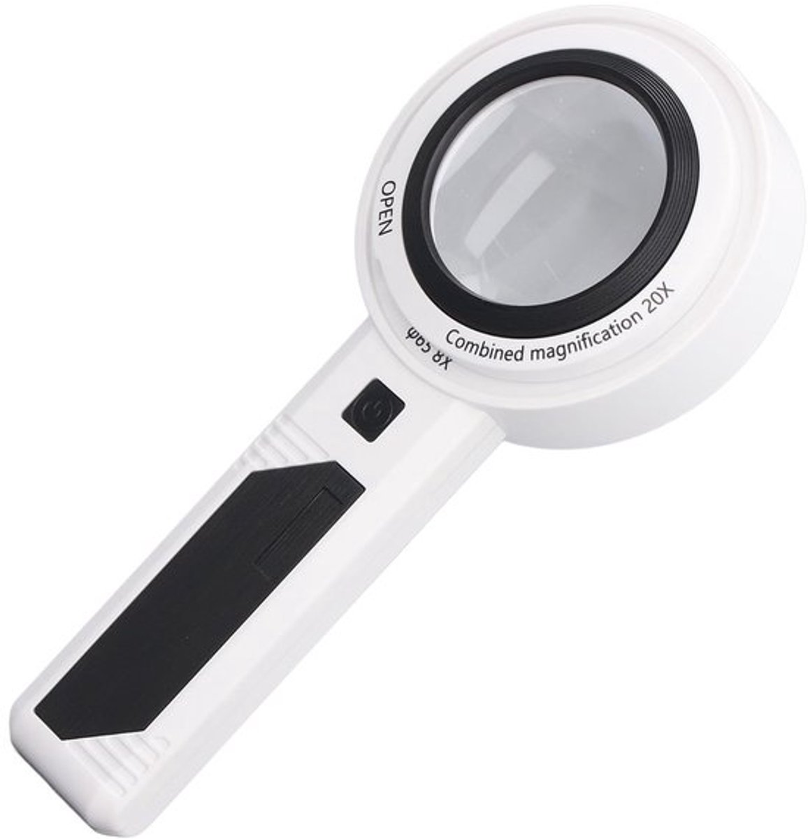 Vergrootglas met Licht 8X 5X 20X Handverlicht voor Leesinspectie