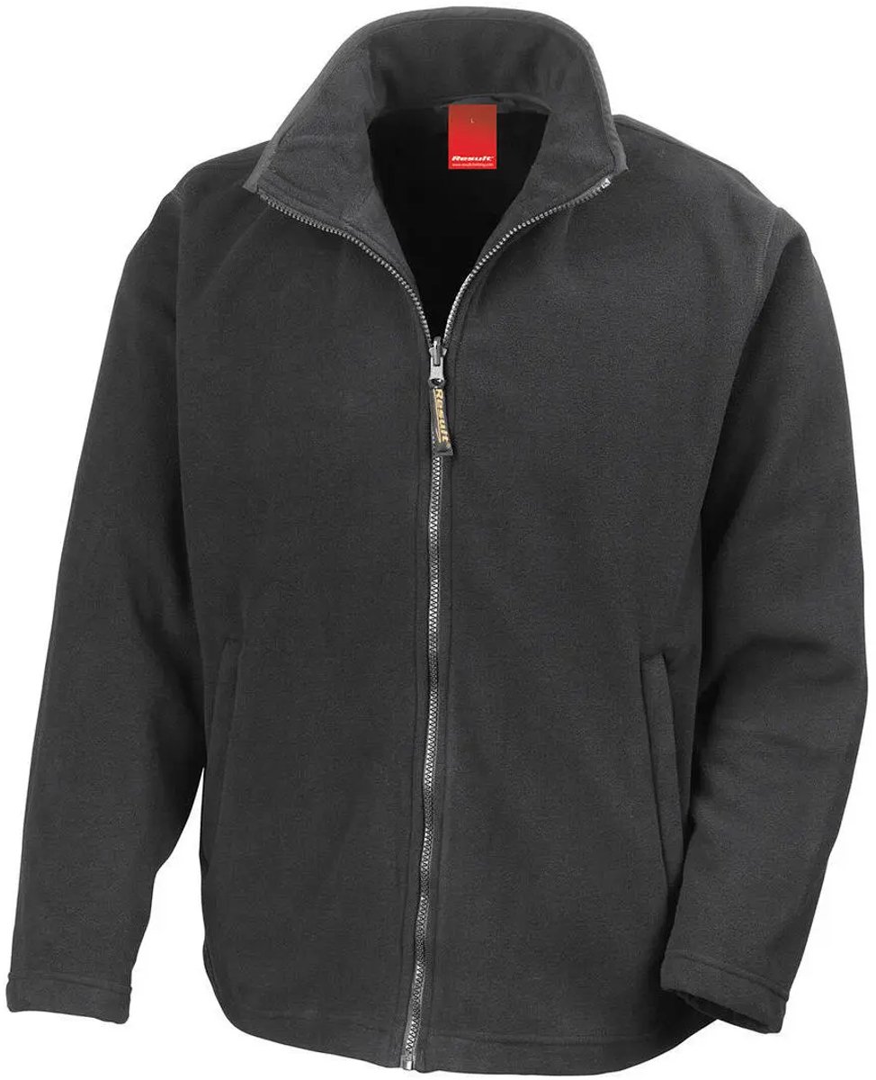 Result Horizon High Grade Microfleece Jacket RT115 - Black - M