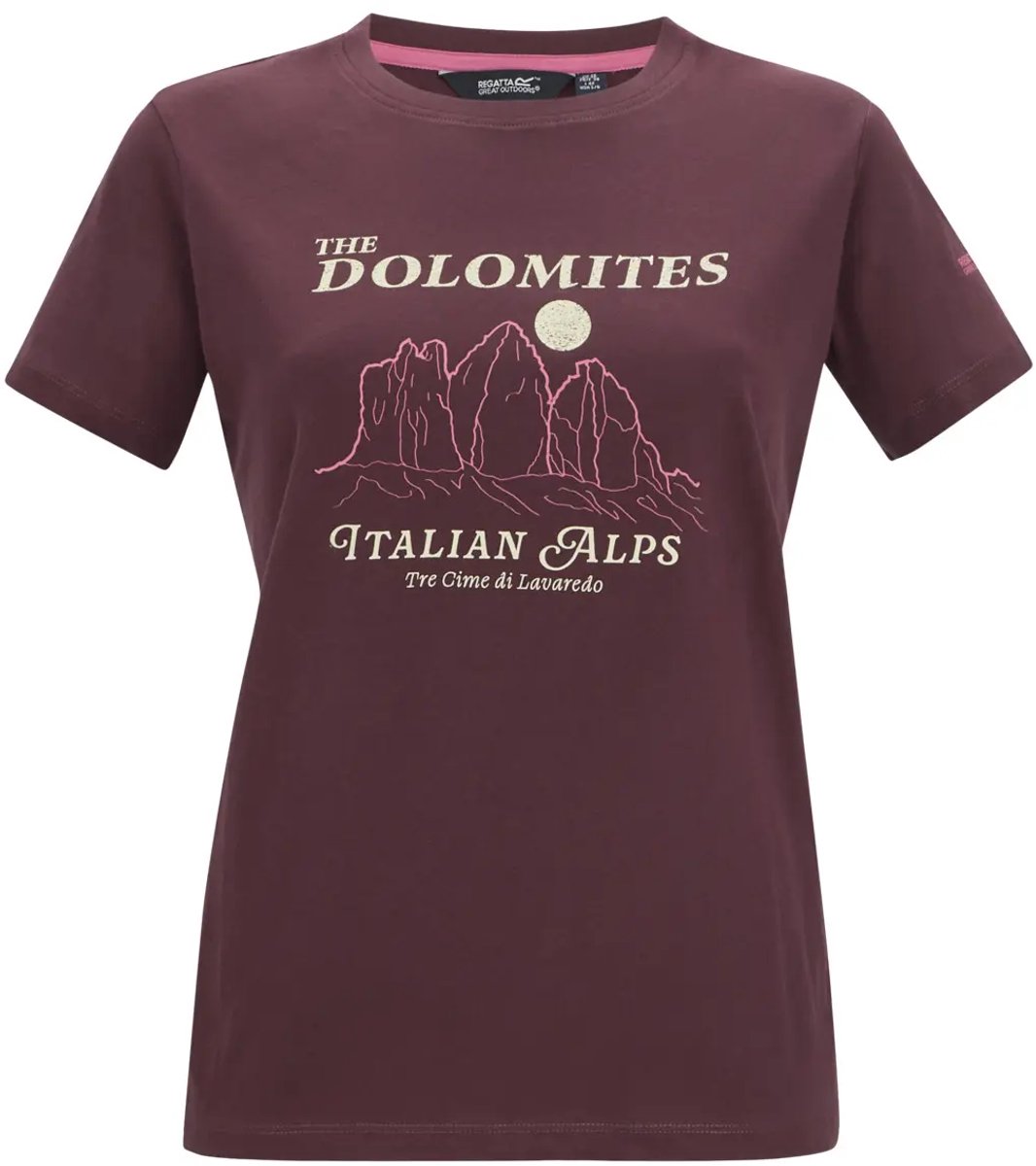 T-shirt dames Regatta Filandra VX Rood