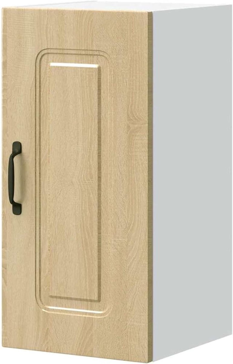 Keukenkast Wandkast - Bovenkast Keukenmeubel - Keuken Opbergen - Ruimtebesparende Opslag - 30 x 31 x 60 cm - Sonoma eiken