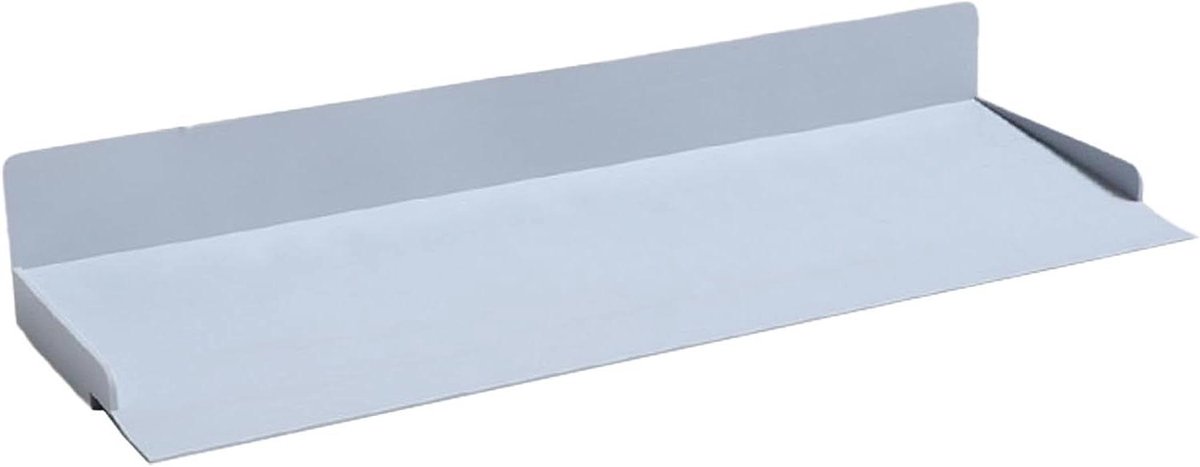 Keuken Spatbeschermer - Spatwand Aanrecht - Voorkomt Watersporen - Waterdicht Siliconen - 60 cm - Blauw grijs