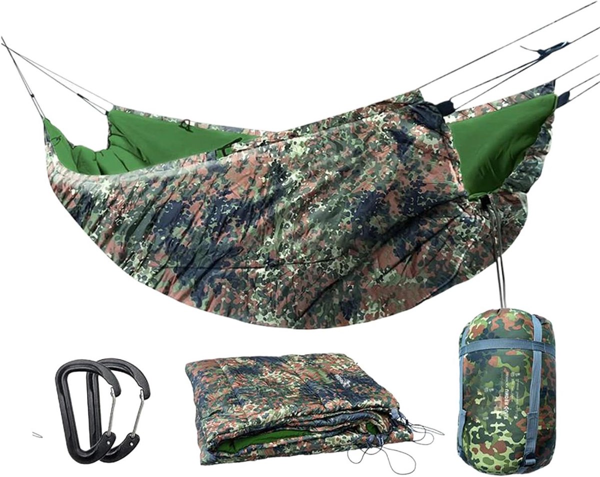 Hangmat Onderdeken - Slaapzak Hangmat - Kamperen in de Kou - Geoptimaliseerde Warmteopslag - 240 x 130 cm - Niet gespecificeerd