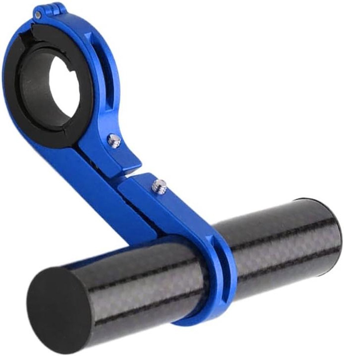 Fietsstuurverlenger - Stuurbeugel - Extra Accessoires - Lichtgewicht Koolstofvezel - 16x10x2 cm - Blauw