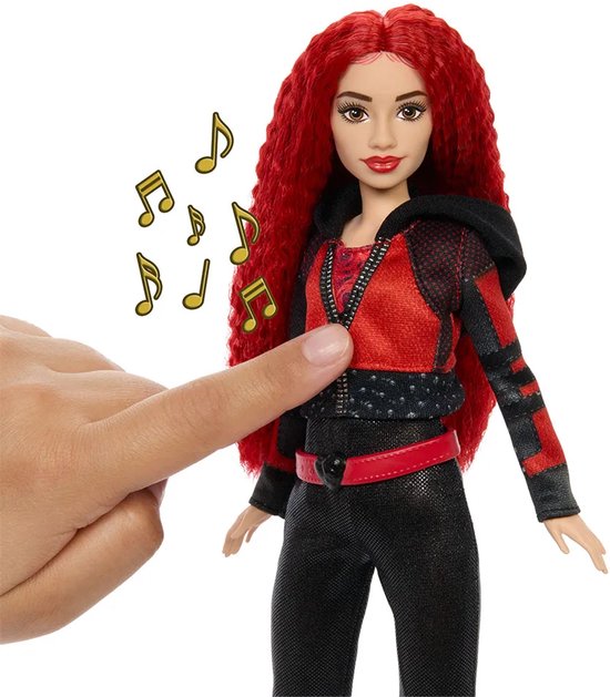 Mattel Disney pop Descendants 4 zingende Red - dochter Queen of Hearts. — afbeelding 3