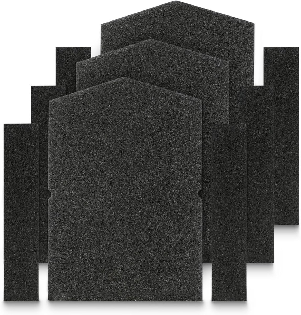 3 Stuks Vervangende Schuimfilters voor Warmtepomp Wasdrogers, Onderdeel 6057930 en 9688381, Hoogwaardige Filteraccessoires voor Optimale Luchtcirculatie