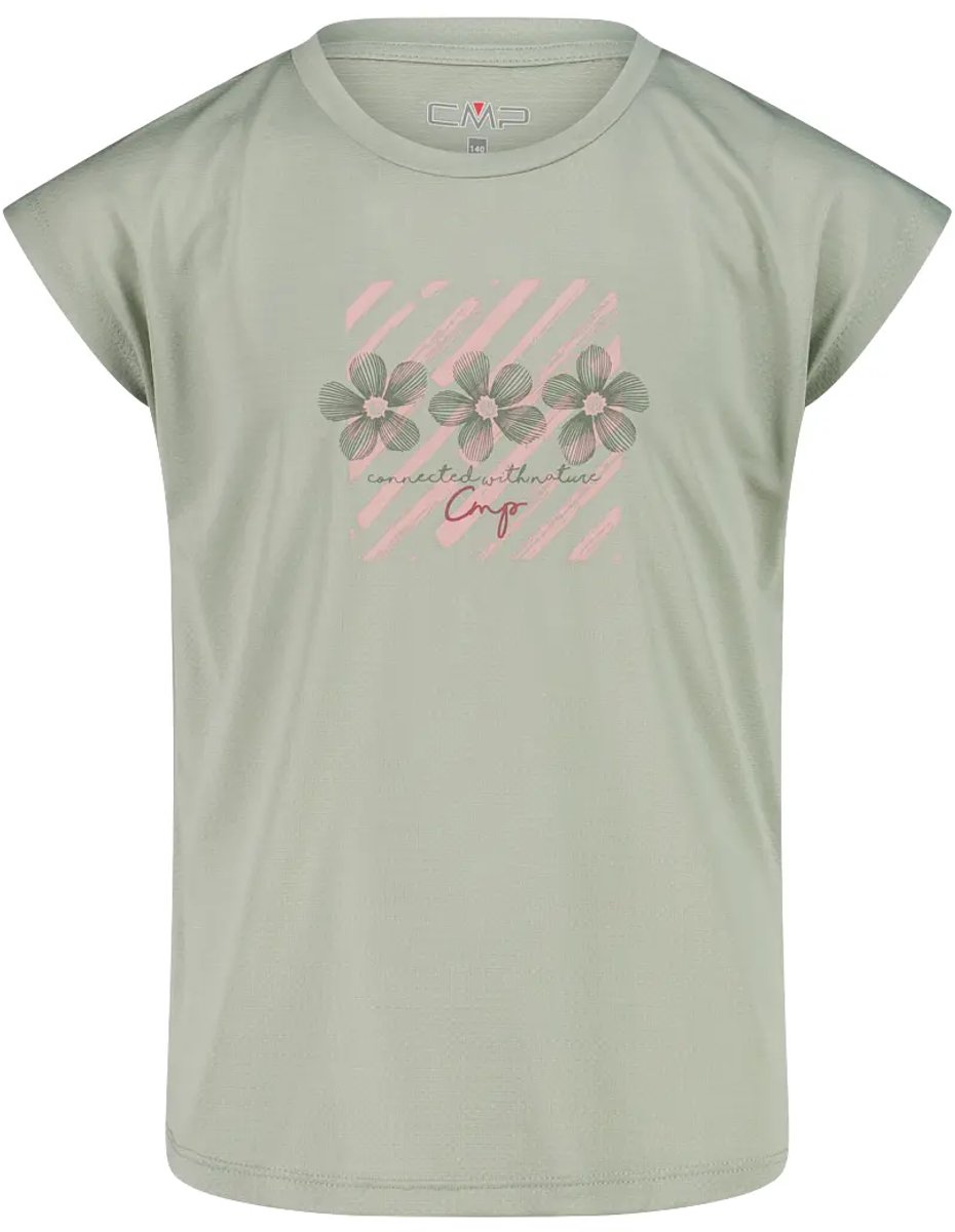 Gemêleerd T-shirt meisje CMP Pistachio
