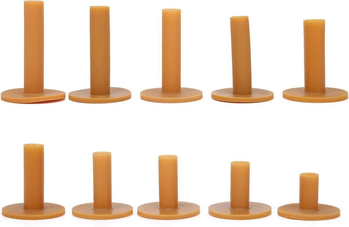 Duurzame Rubber Golf Tees voor Training, Driving Range Accessoires en Indoor Outdoor Golf Simulator Gebruik