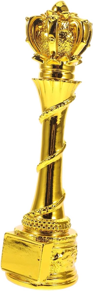 Hars Trofee - Beker Medaille - Prestaties Vieren - Gouden Afwerking - 6 x 6 x 24 cm - Goud