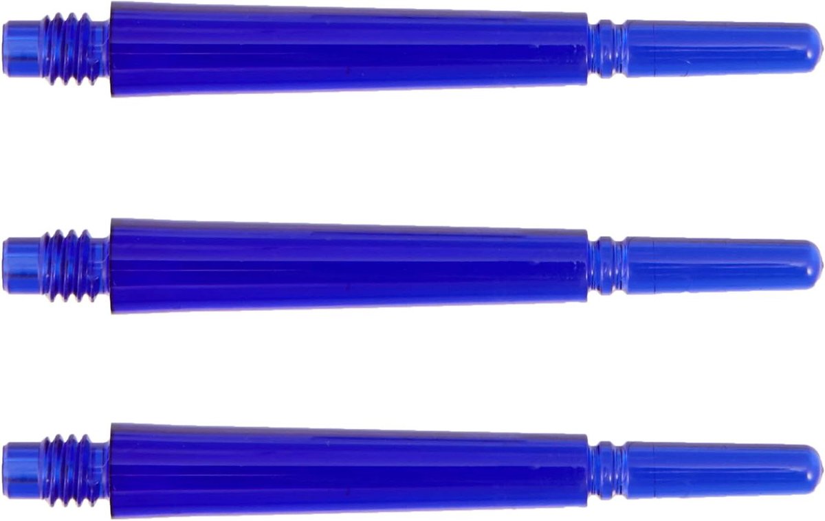 Darts Set - Dartpijlen Set - Spel Spelen - Versterkte Plastic Tree - Maat 4 - Blauw
