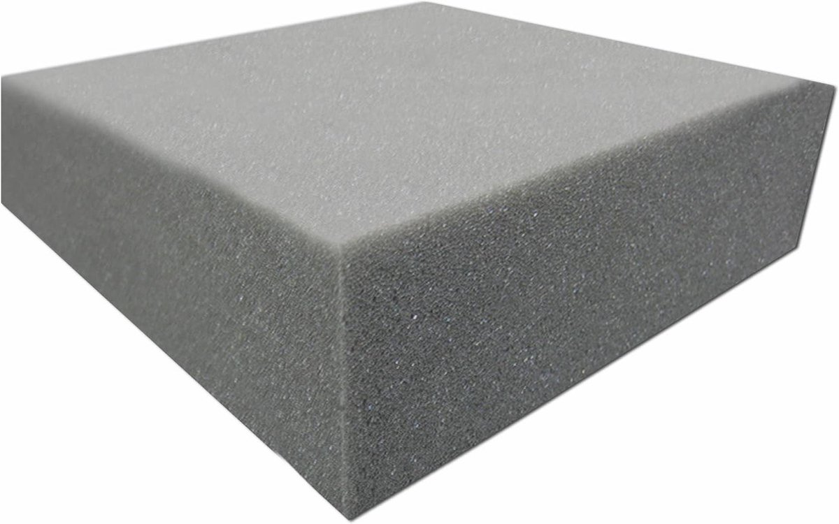 Akoestisch Schuim - Geluidsisolatie Platen - Geluidsverbetering Ruimte - Brandvertragend MVSS302 - 3 stuks 100x200cm - Antraciet