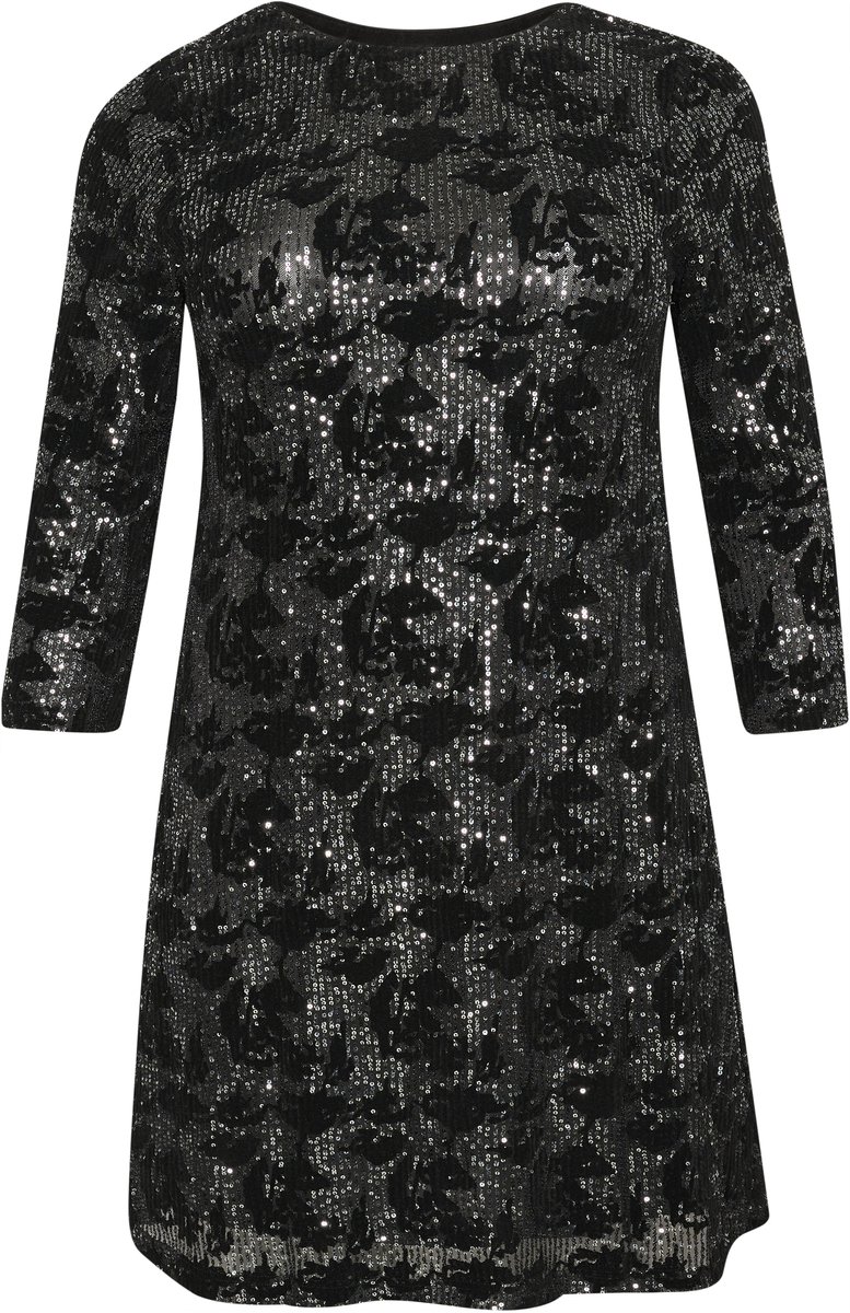 Glitter jurk voor dames KAFFE Curve Brit