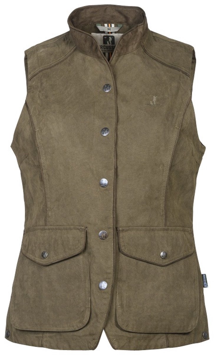 Damesgilet PERCUSSION Rambouillet Original Creme