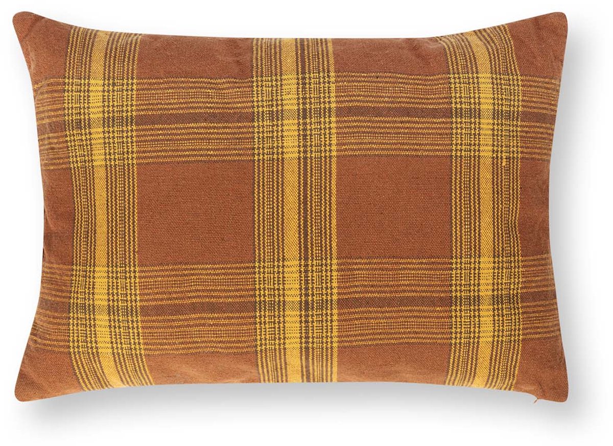 vtwonen - Sierkussen - Katoen Linnen - Karamel Oker - 50x70 cm