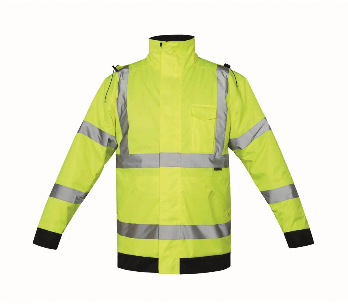 Korntex Hi-Vis Light Rain Jacket Kaunas KX020 - Signal Yellow - XL