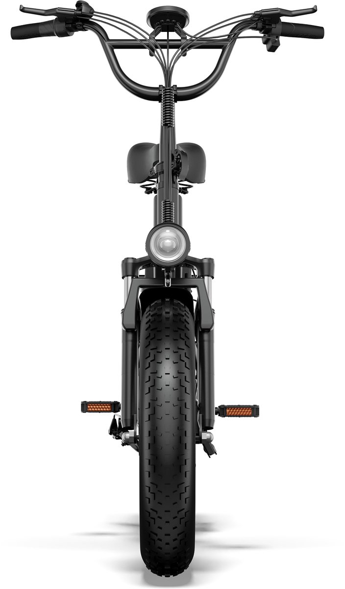 T5 Vouwbare E-Bike - 48V 13Ah 250W Motor, 25 km/u, 90 km Actieradius, 20" Vetbanden, 7-Speed Shimano, Dubbel Schijfrem - Legaal & Krachtig — afbeelding 5