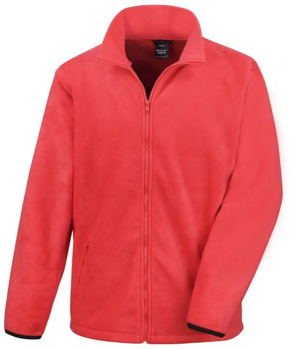 Result Mens Norse Outdoor Fleece Jacket RT220X Flame Rood
