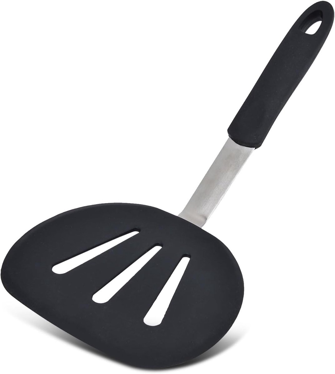 spatel 31,2 cm, pannenkoekenspatel, gleufspatel, plastic spatel