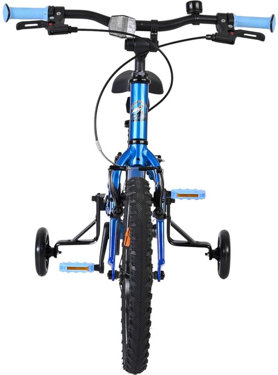Volare Venom Kinderfiets - Jongens - 16 inch - Blauw - Twee Handremmen van Volare — afbeelding 2
