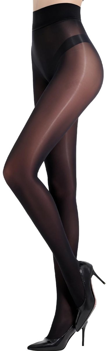 Dailygoods- Panty 70 DEN - Glanzend - Hoge Taille - Zijden Look - Ademend - Schokbestendig Draagcomfort - Kousen