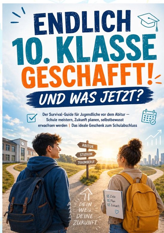Endlich 10. Klasse geschafft! Und was jetzt? Der Survival-Gu ... - cover