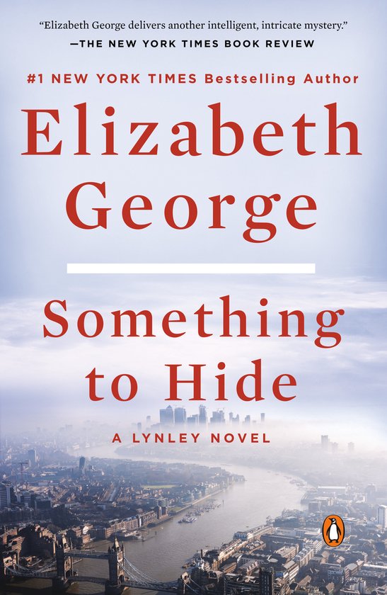 A Lynley Novel- Something to Hide - cover