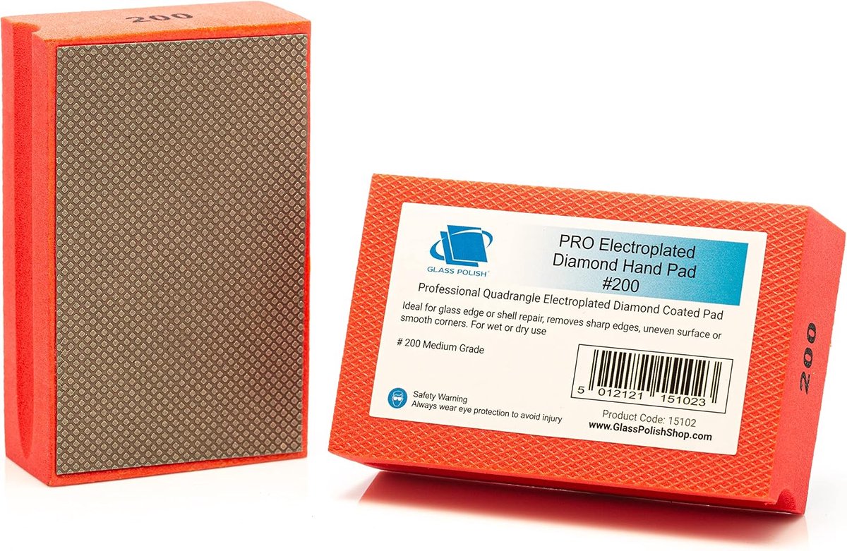 Polijstpad 95mm - Grit 200 Rood - Voor efficiënt schuren en polijsten - Professionele kwaliteit - ShopVlot
