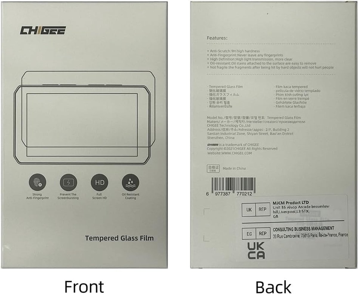 Screen protector MFP0035 - voor AIO-5 LITE AIO-5 PLAY - krasbestendig - optimale bescherming - ShopVlot