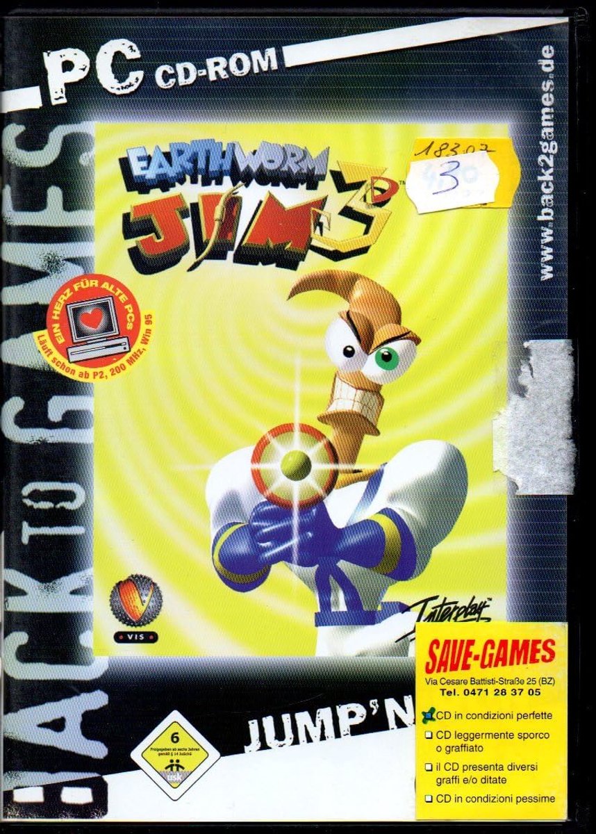 Computerspel Earthworm Jim 3D - Action-avontuur - Retro gameplay - Beleef de hilariteit - ShopVlot