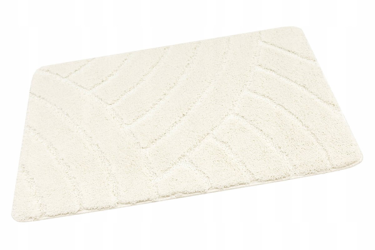 Antislip Badkamermat Sjerp Crème 50x80 cm - Zacht en Duurzaam