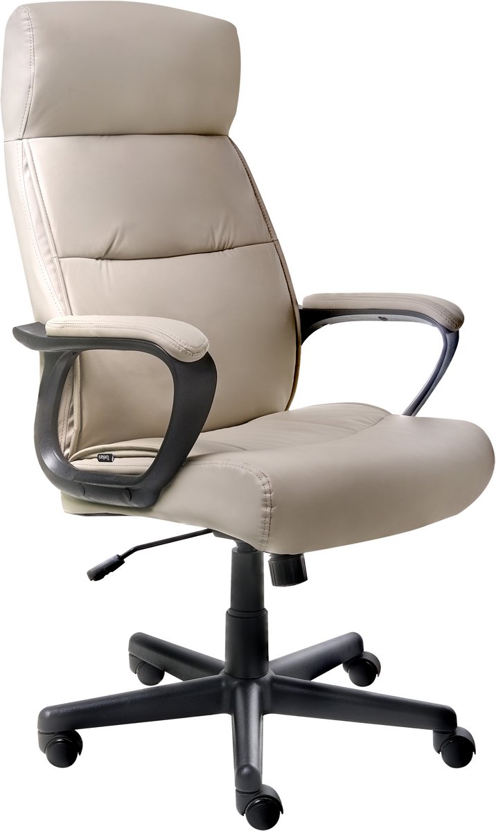 GURU - Bureaustoel - Beige - Kunstleer