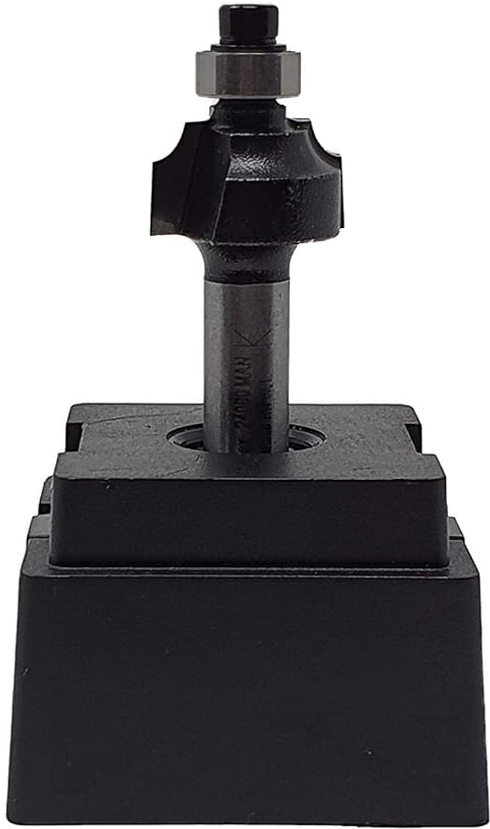 Router quartz cutter 18 mm - HM, Z=2 - 3 mm radius - voor precisie frezen - ShopVlot