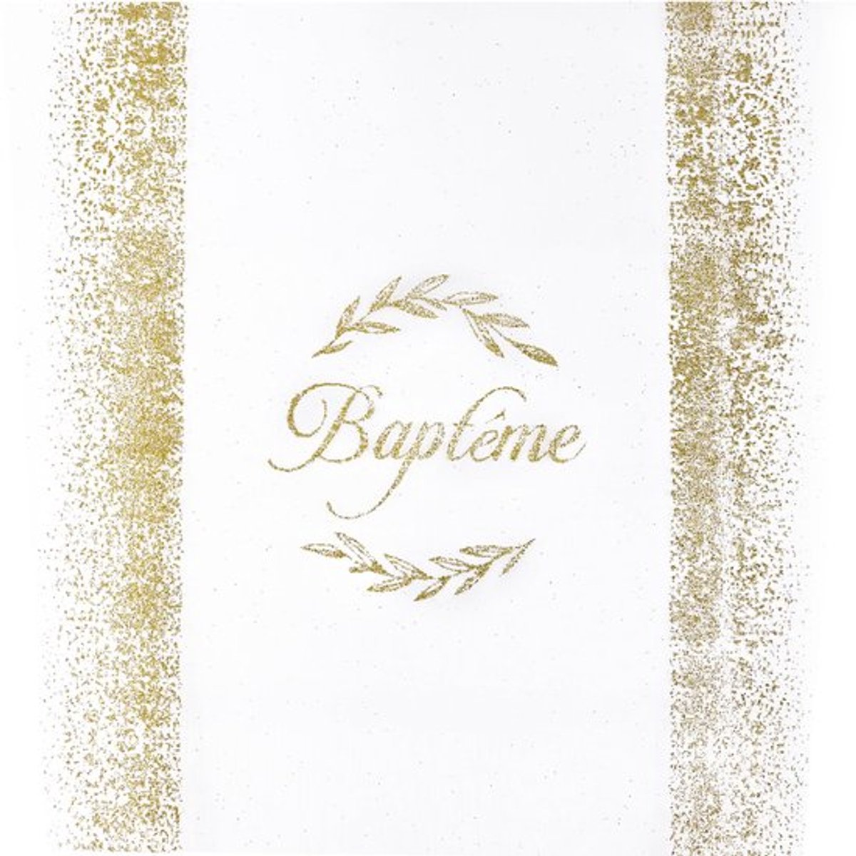 29cm x 10m Doop Tafelkleed Glitter Goud Tulle Stof Tafelkleed voor Christening