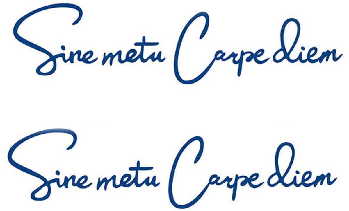 Tijdelijke tattoo Tekst minimalistisch 2 weken