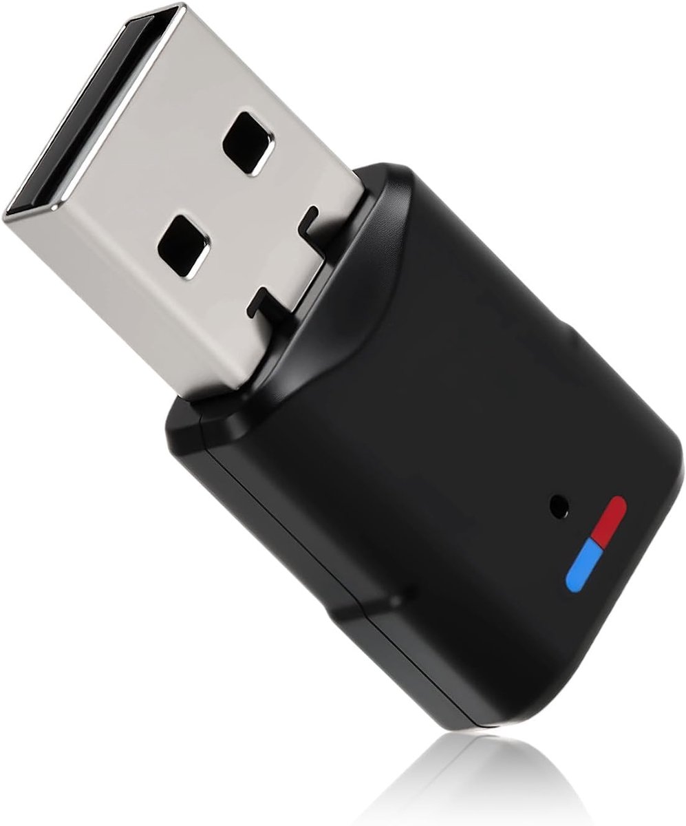 USB Bluetooth 5.3 adapter - audio dongle voor PS4/PS5/PC/Switch - lage latency - perfect gesynchroniseerd geluid - ShopVlot