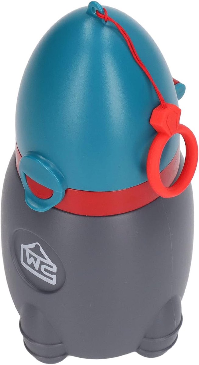 Potty training urinal - compact en portable - diepe zeeblauwe kleur - perfect voor thuis en onderweg - ShopVlot