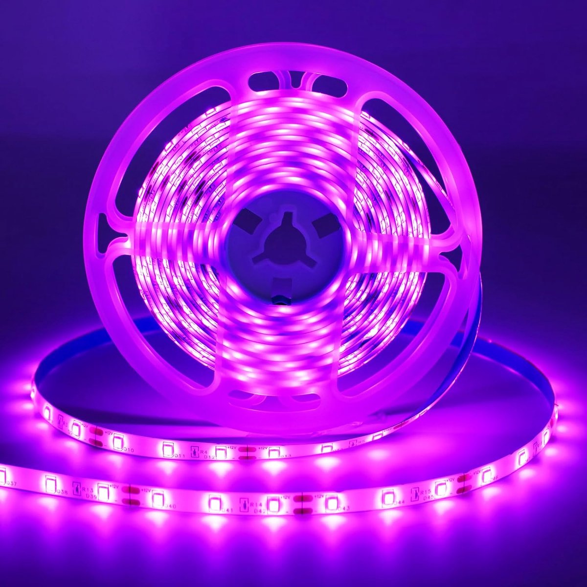 LED strip 12V 5M - roze - IP65 waterdicht - ideaal voor sfeervolle kerstdecoratie - ShopVlot