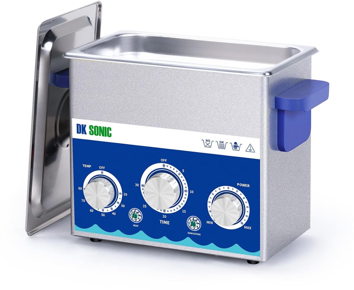 Ultrasoon reiniger 3L - verstelbare functie - timer en verwarming - voor sieraden en brillen - ShopVlot