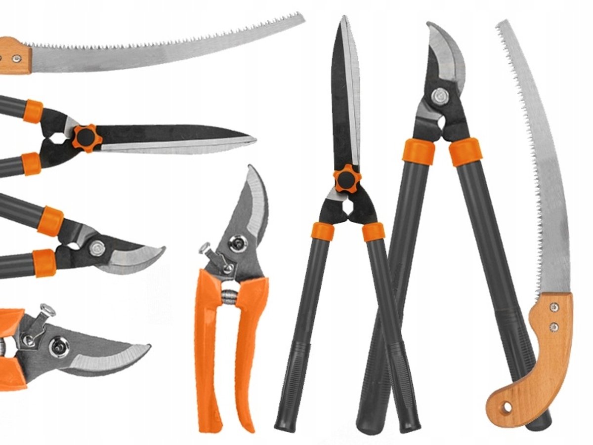 Complete Tuin Gereedschap Set: 4 Delige Snoeischaar & Zaag Kit