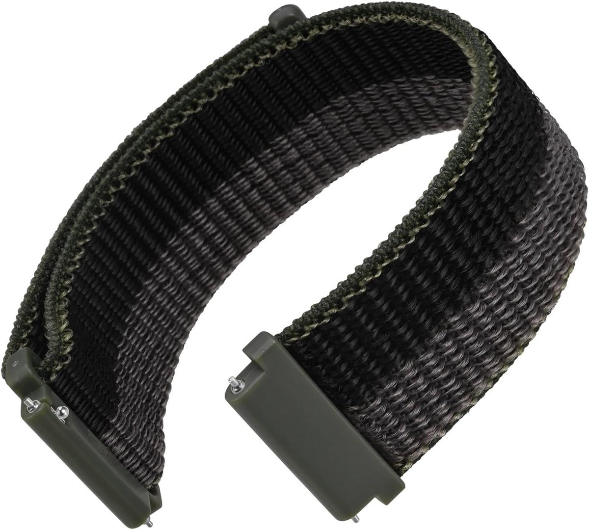 Sporthorloge band 18mm 20mm 22mm - verstelbaar nylon - klittenbandsluiting - ideaal voor sporters - SnelShoppen