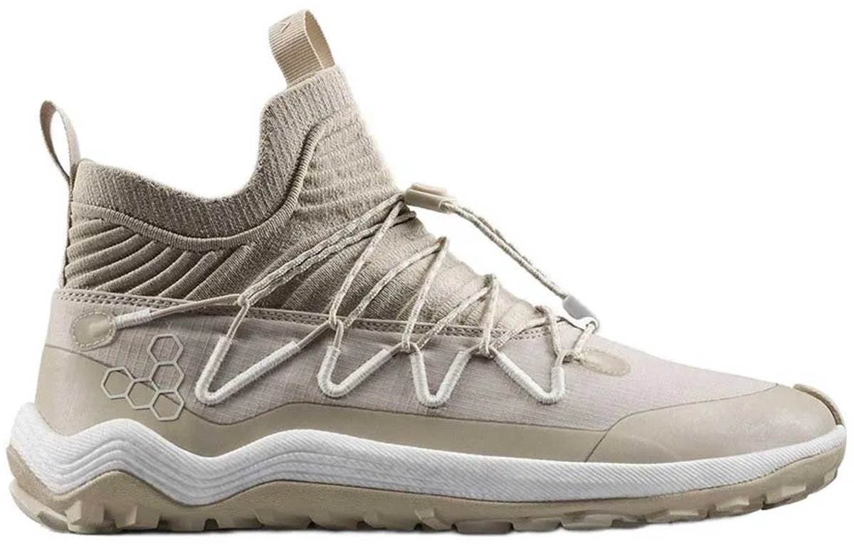 Vivobarefoot Primus Trail Flow Distancia Barefoot Trailschoenen Beige EU 43 Vrouw