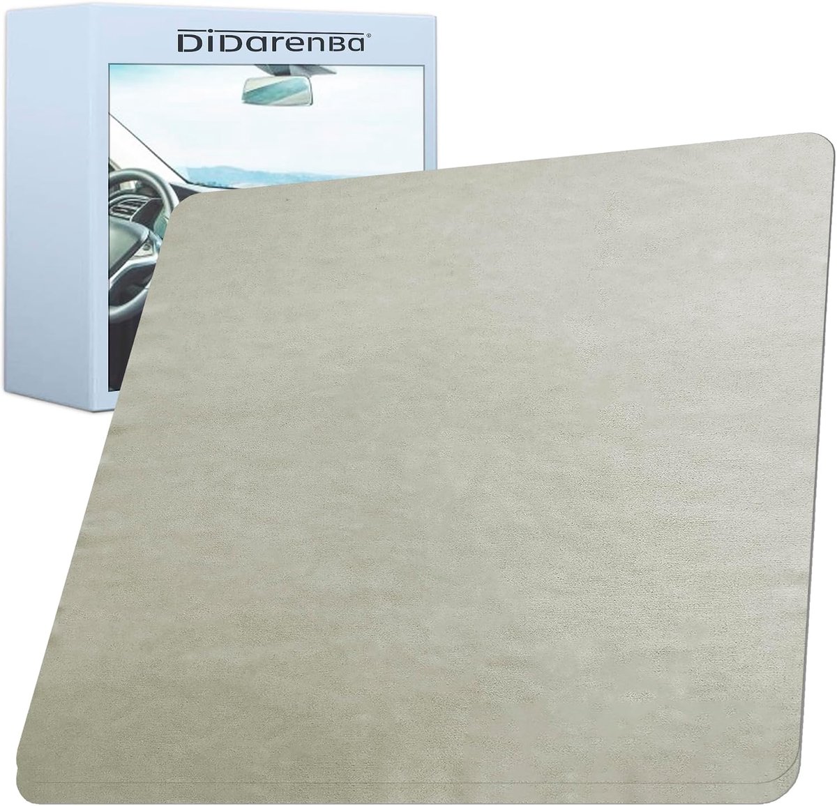 Anti-fog doek 30 x 30 cm - microvezel - anti-condens - ideaal voor autoruit en vizier - SnelShoppen