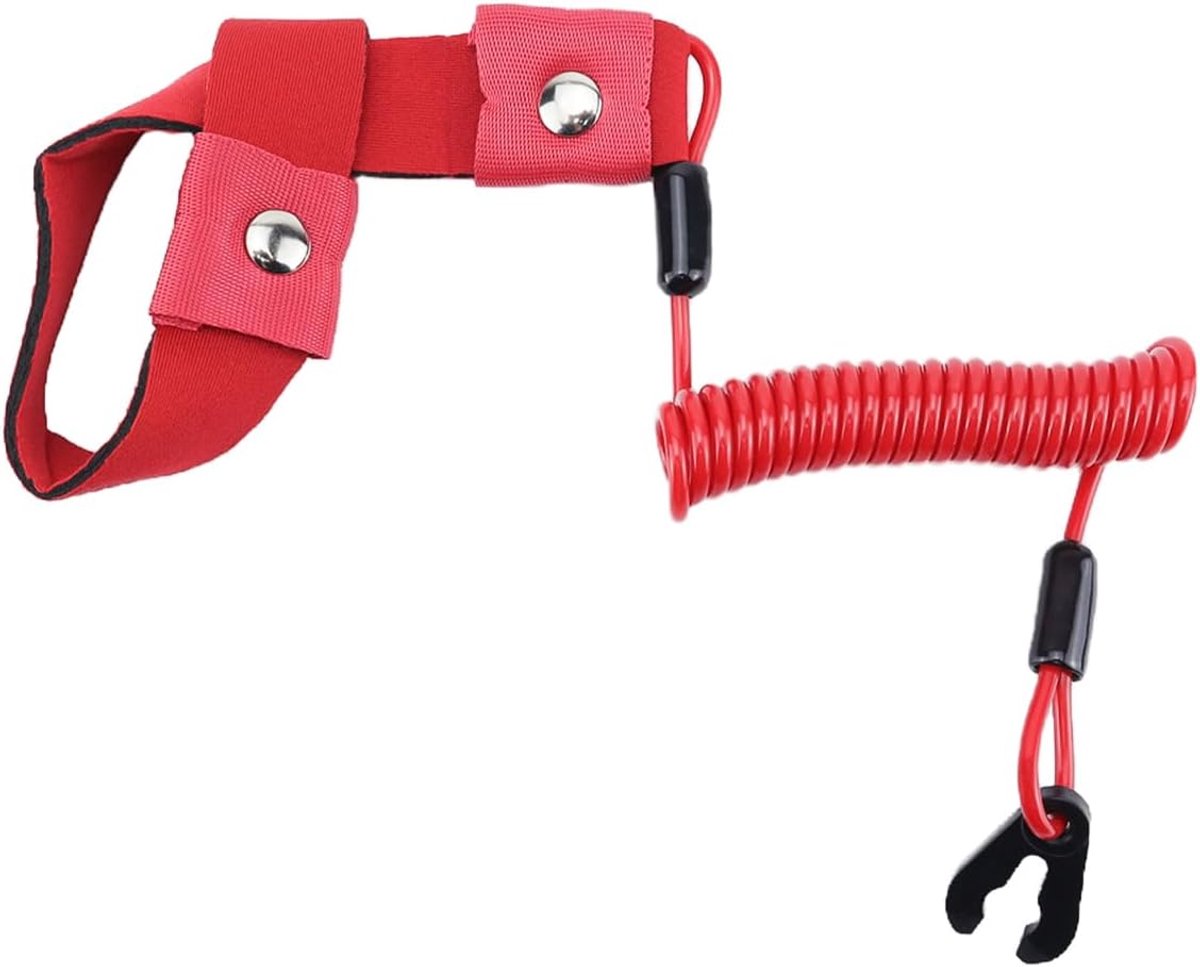 Veiligheids-kill-stop-schakelaaraansluiting, lanyard-kabel geschikt voor Yama-Ha Jet-Ski-motorboot, veiligheidstouw voor buitenboordmotoren