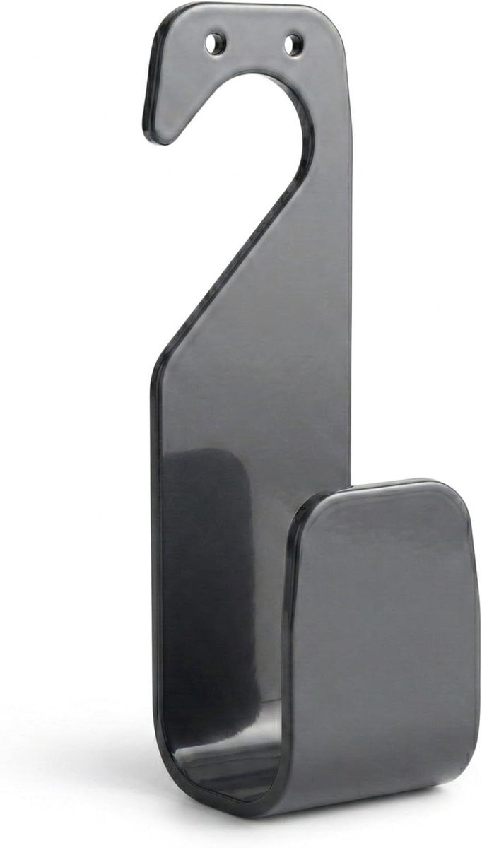 Slanghouder Haak - Slangophanging Wandhouder - Tuinslang Opbergen - Zonder Boren Montage - 24 cm hoog - Antraciet