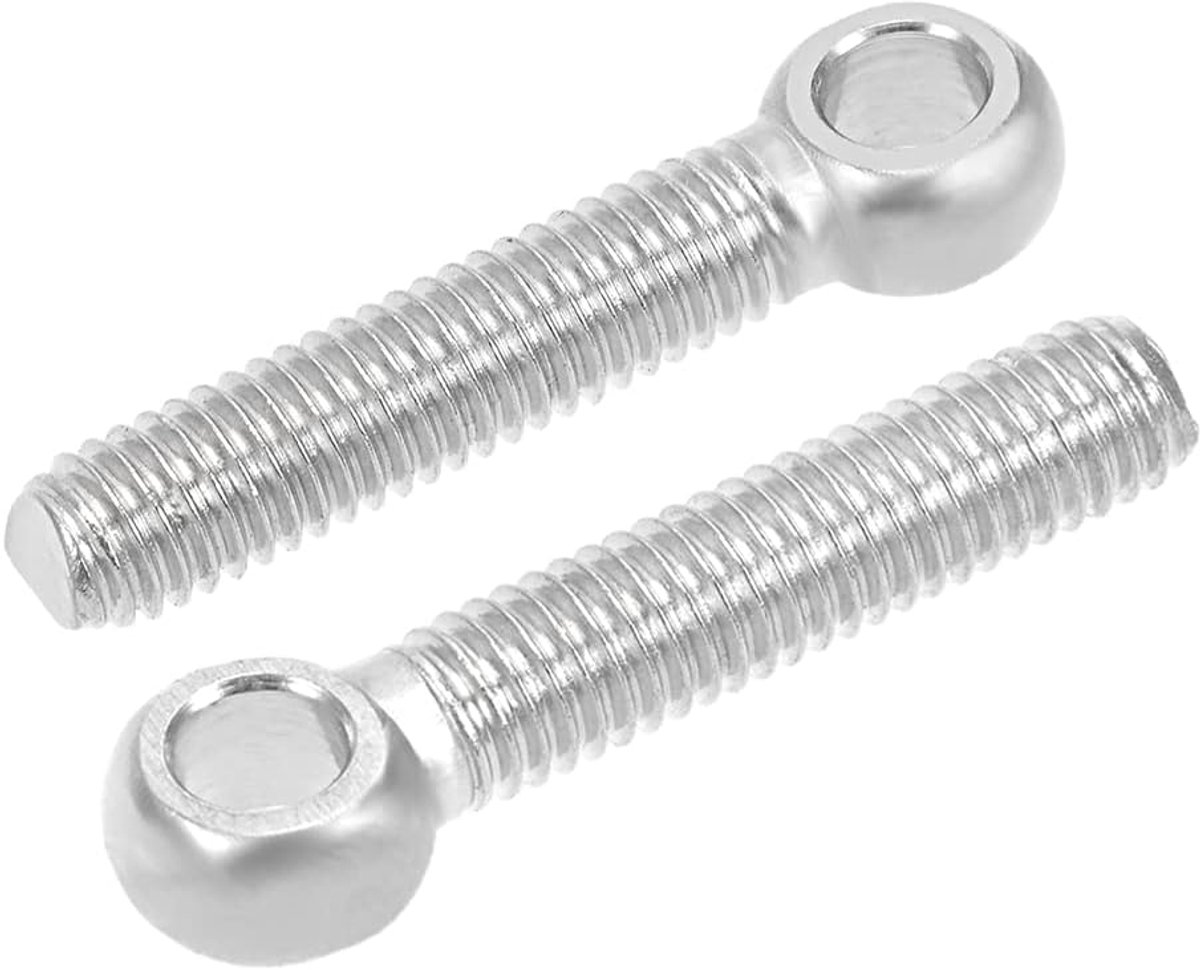 sourcing map 4 stuks M5 x 35mm 304 roestvrij staal machine schouder linkeroog bouten Rigg M5x25mm-5pcs