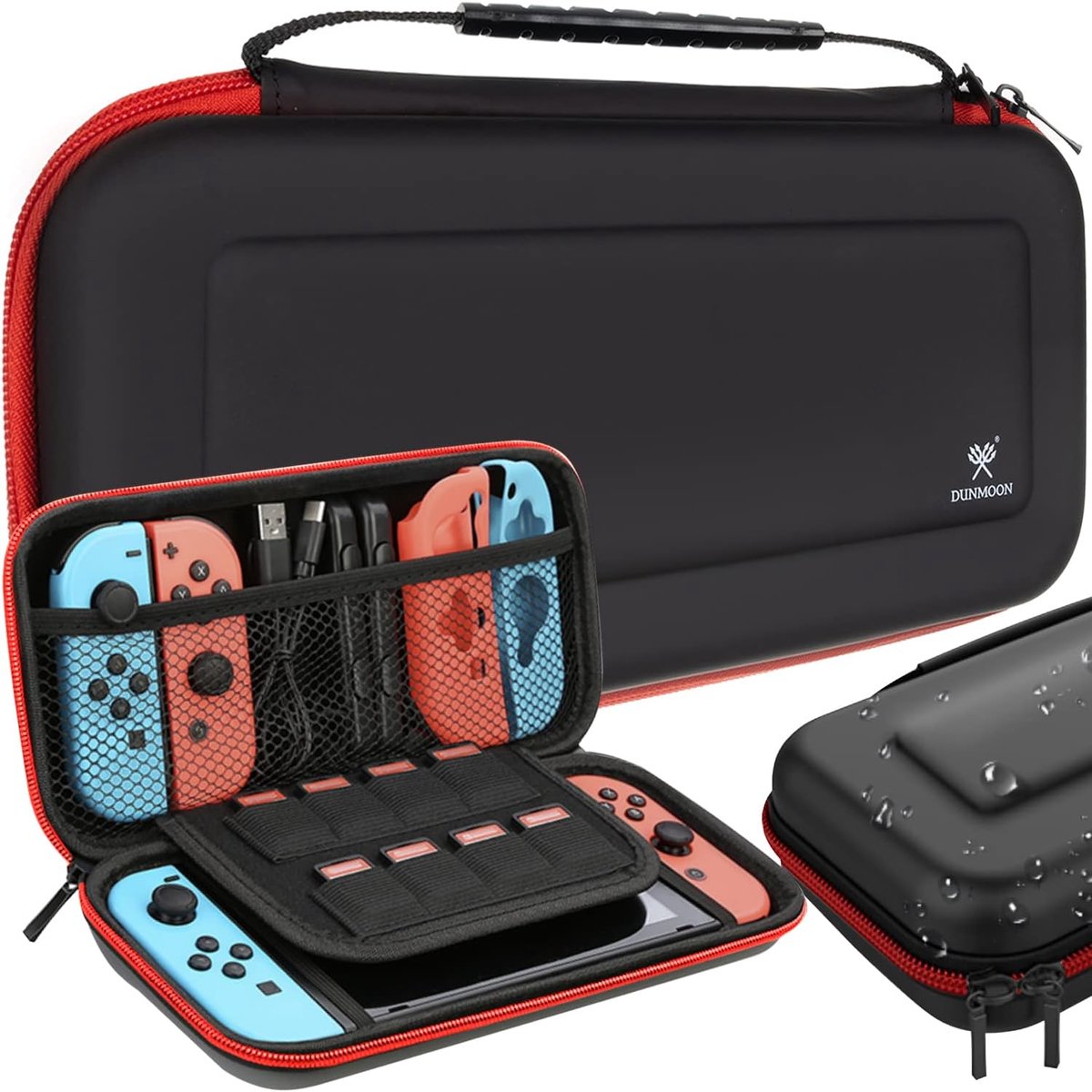 DUNMOON draagtas - bescherming - met opbergruimte - ideaal voor Nintendo Switch - SnelShoppen