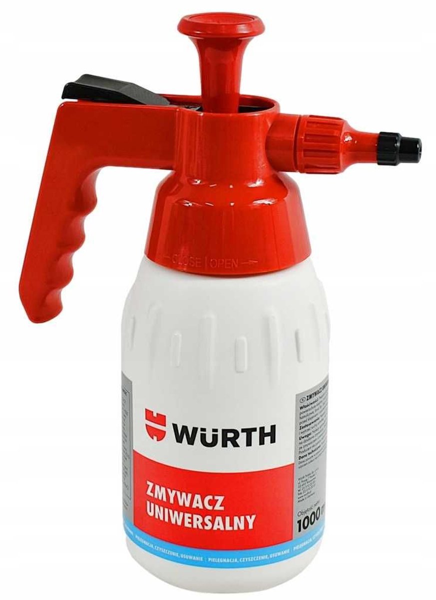 Wurth Sprayfles 1L met Pomp voor Reinigingsmiddelen