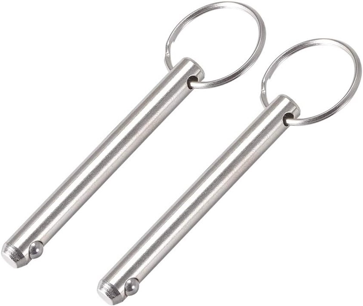 sourcing map Snelsluitpen, 8 mm x 70 mm, marine, materiaal voor boot, Bimini, bovenbrug, scharnier, 2 stuks