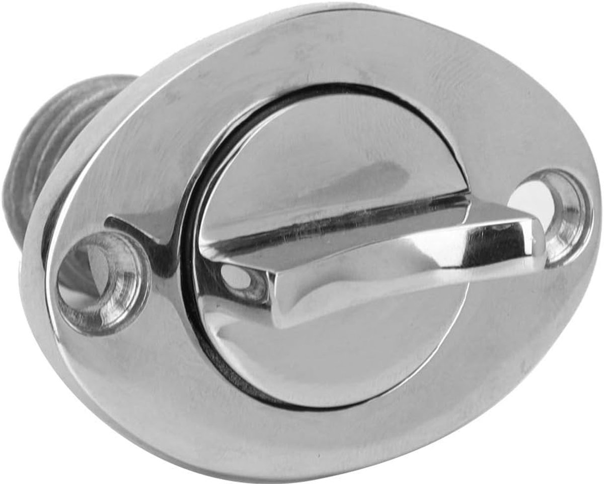 Marine Garboard Afvoerplug Boot Bung 316 RVS Ovaalvormige Afvoerplug Boot Jacht 316 RVS Roestbestendige Afvoerplug 1In